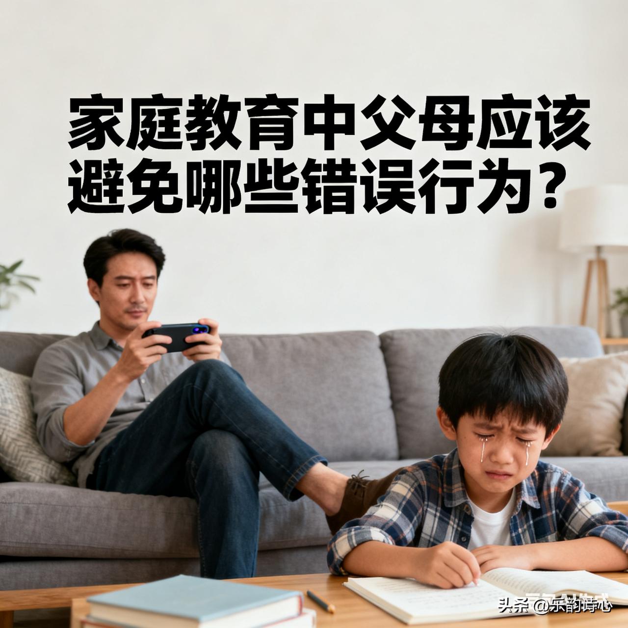 《家庭教育中父母应该避免哪些错误行为？》
咱都知道，家庭教育对孩子的成长那可是至