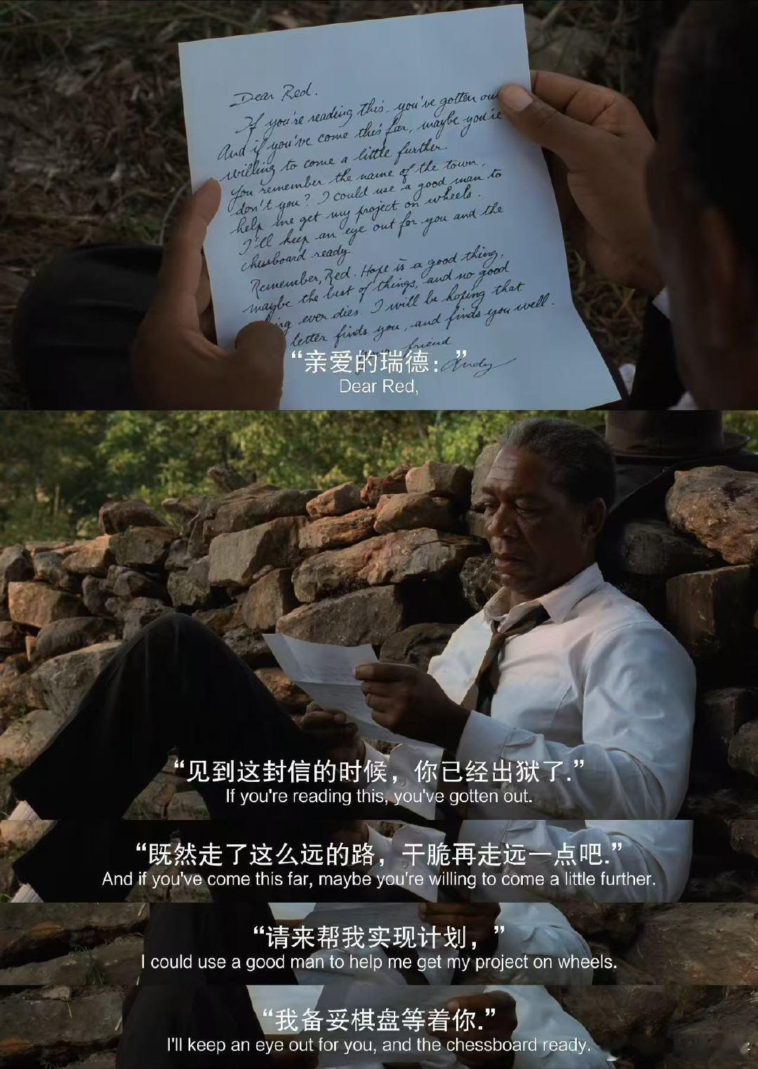 左航你的肖申克的救赎来了 左航到底有多喜欢肖申克的救赎 左航的精神源泉电影终于等