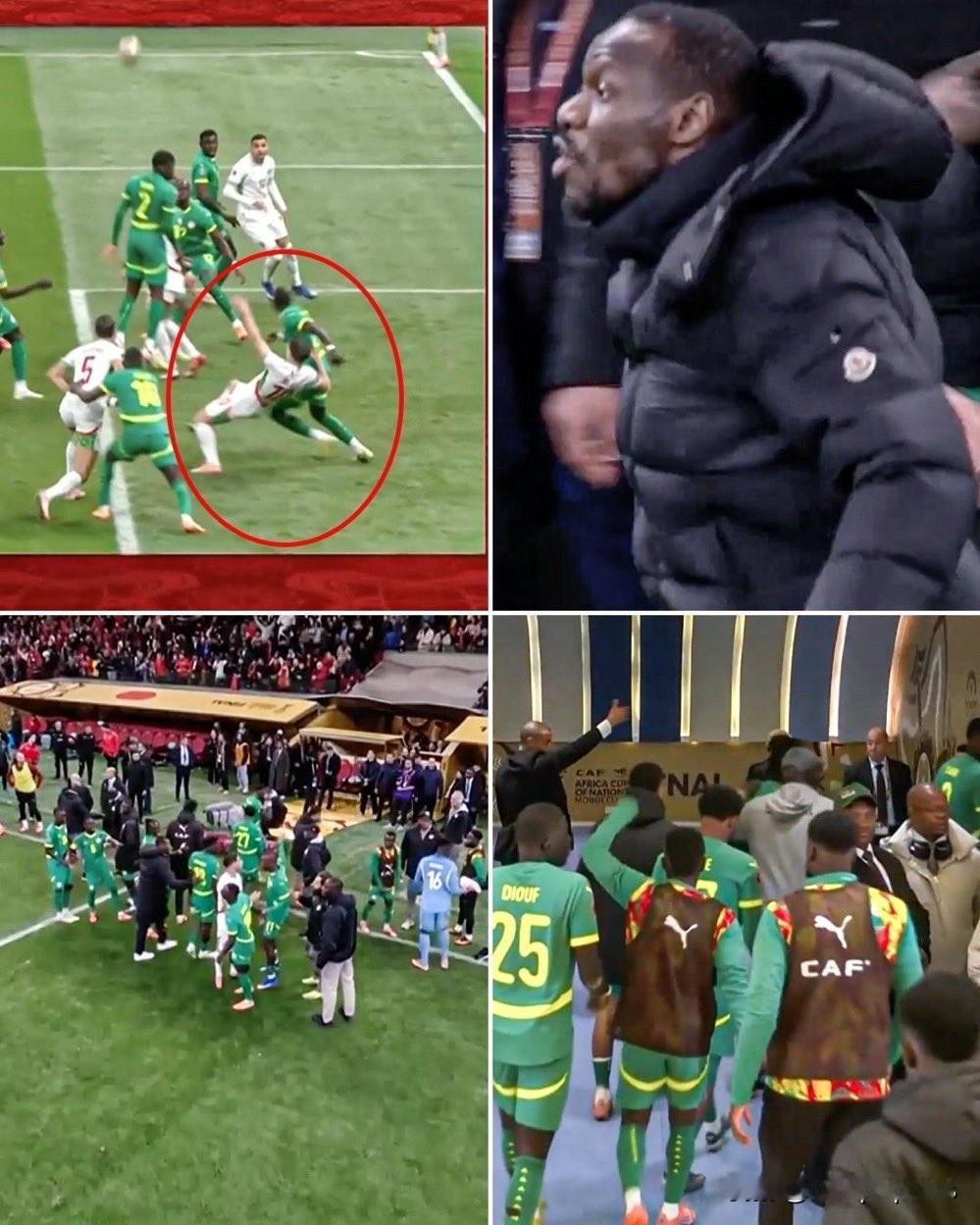 这太疯狂了！非洲杯决赛带给我们在国际足球中从未见过的戏剧性结局。

92'：塞内