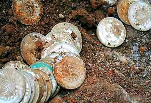 上海松江一农地有人扎堆“挖银元” 文保部门：已介入处理，将请专家挖掘鉴定
 
没