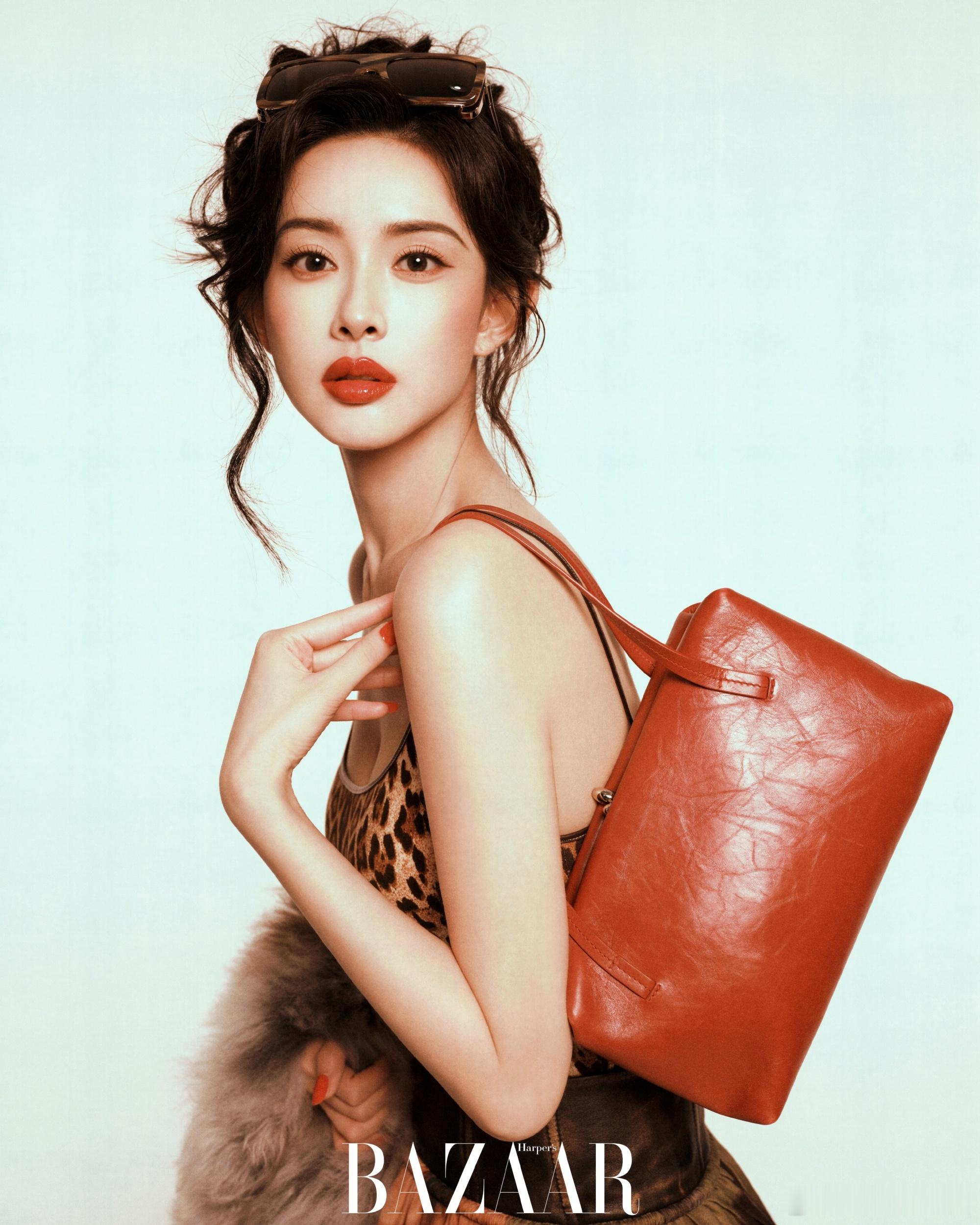 孟子义 芭莎杂志大片！！复古女郎美得权威！孟姐好会拍[good][good] ​