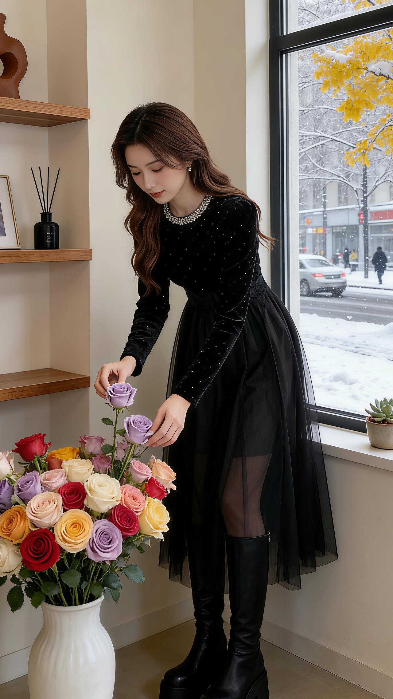 穿搭 连衣裙分享 裙装穿搭 减龄气质 女装