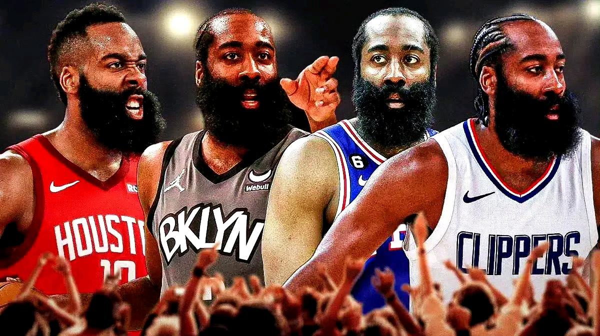 流浪的哈登究竟会去哪儿？

从2021年离开火箭。

2022年从篮网去费城76