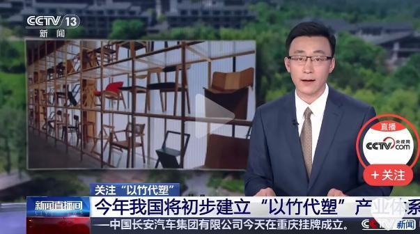 好消息，今年起，我国将建立以竹代塑产业体系，也就是说，我们生活中用塑料制作的东西