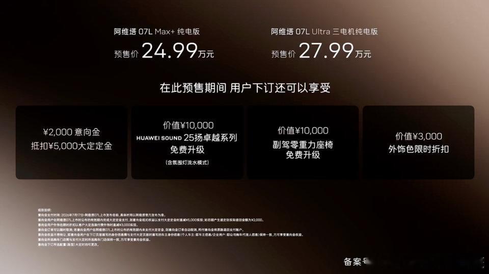国产太卷了！标配896线激光雷达+华为ADS5，阿维塔07L已开启预售7 月 1