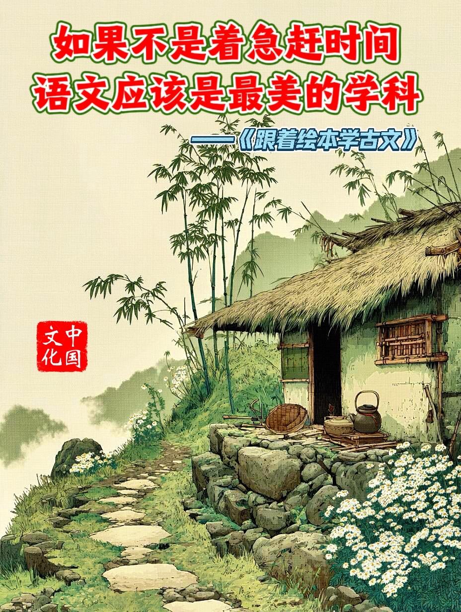 要是语文课本都是这样的插图就好，再也不发愁读不懂文言文了！好看又好记图文种草机好