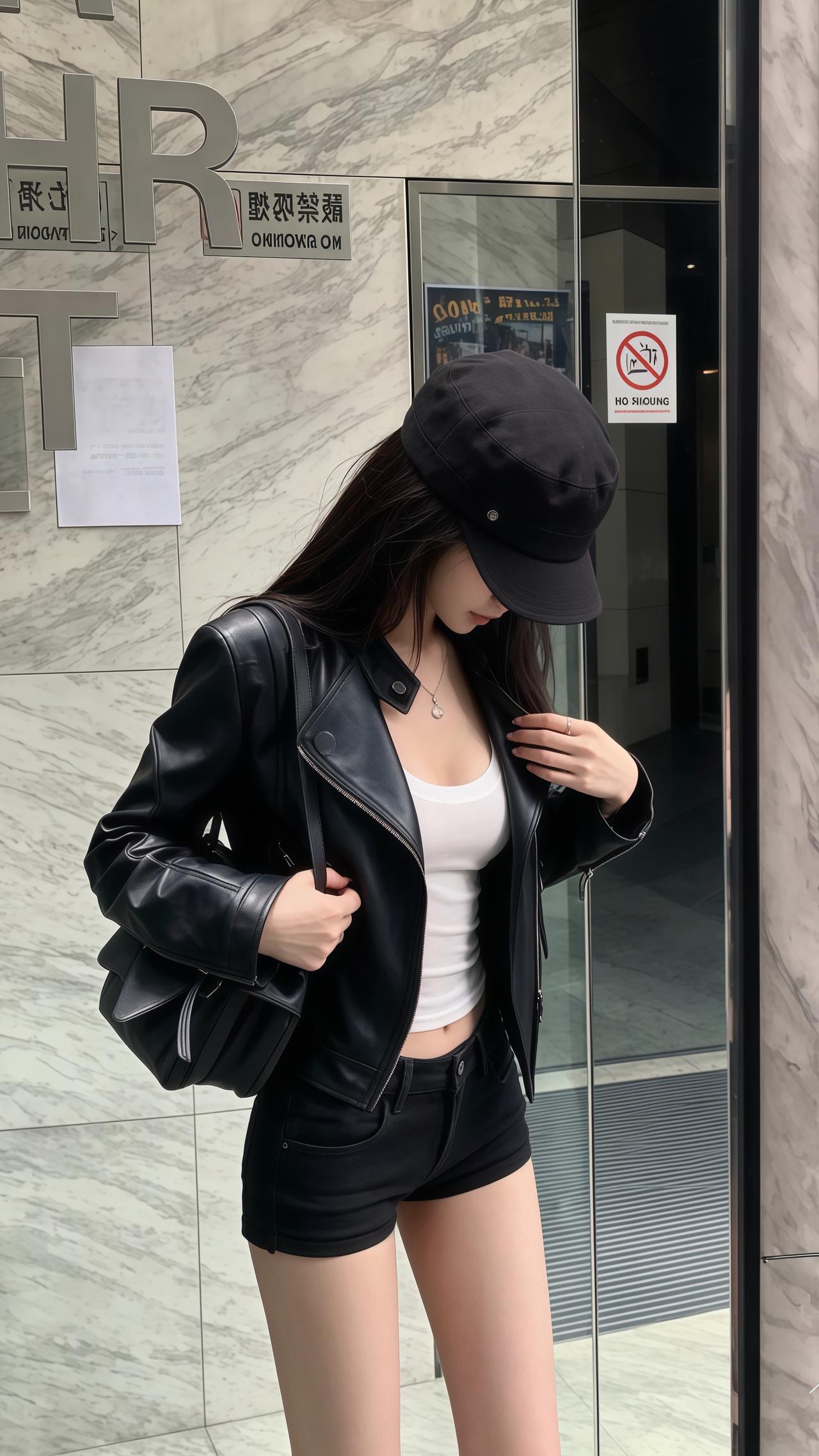 斩女酷辣女孩穿搭 酷辣风 热门拽姐穿搭 ootd穿搭高智感穿搭