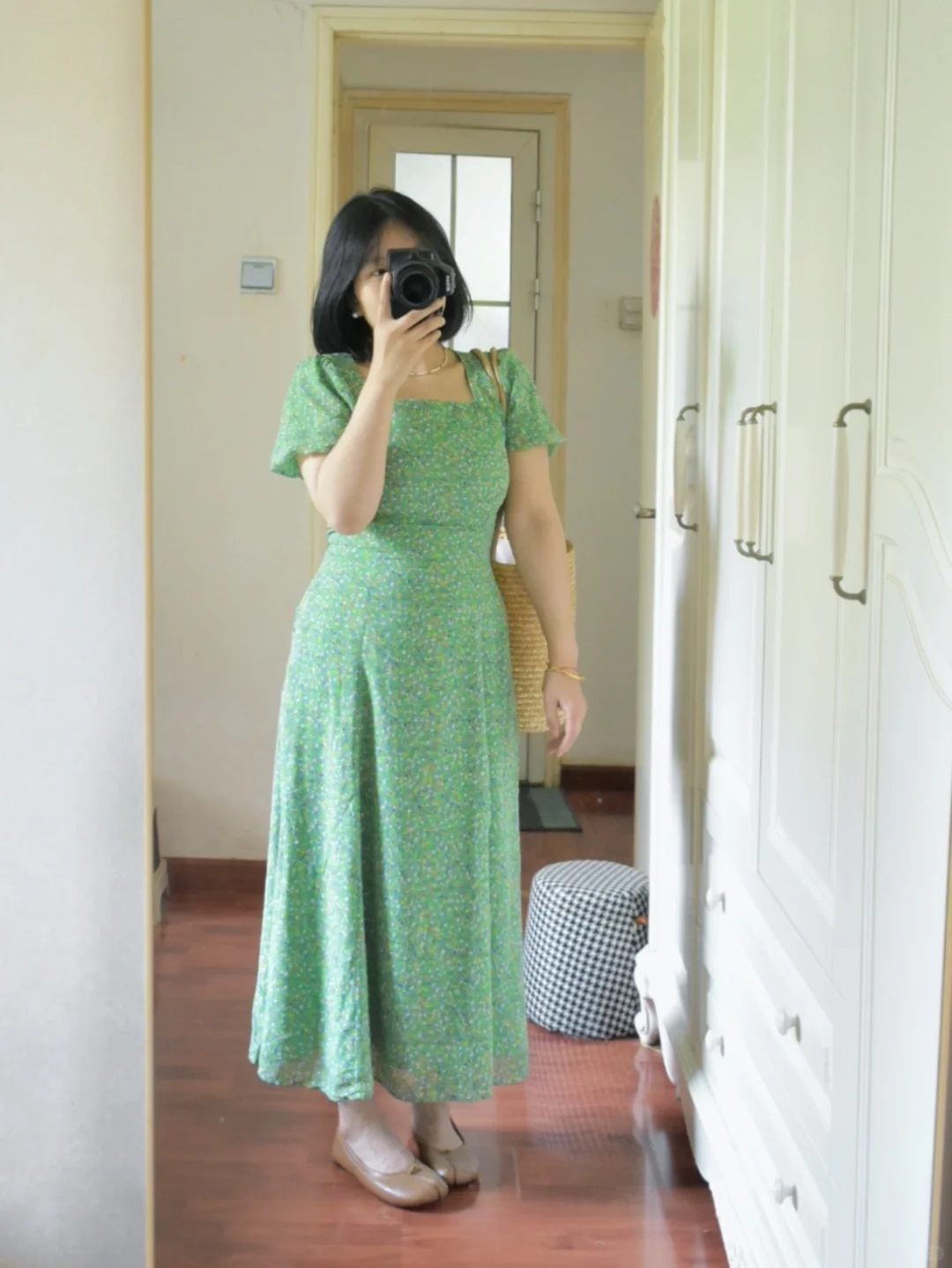 夏天怎么能没有碎花裙👗呢