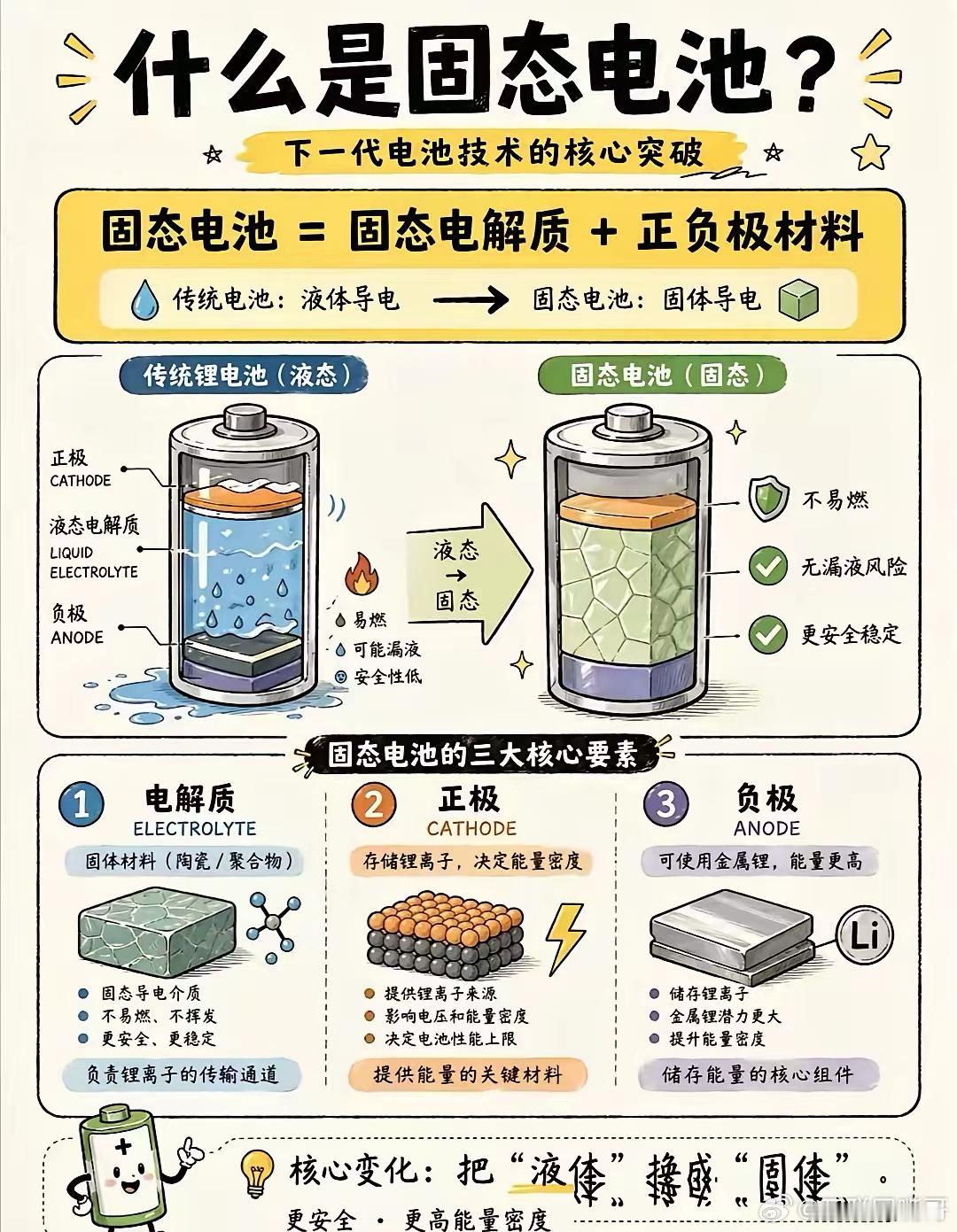 7月1日，全球首个车用固态电池国家标准GB/T 43568-2026正式实施，只