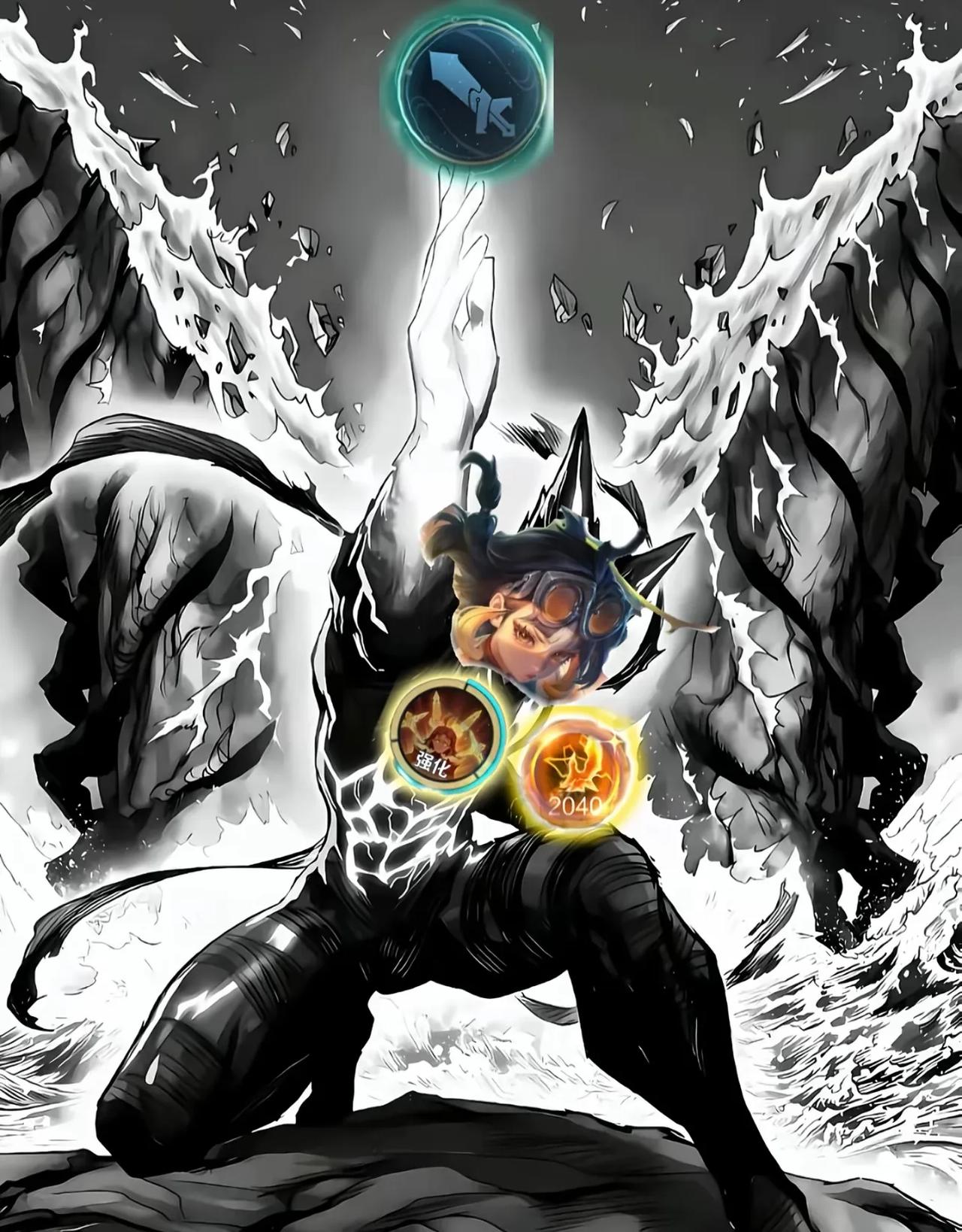 后期的蚩奼太离谱了吧，冲出来就把双C秒了，哪个英雄能管住她？
蚩奼这个英雄现在真