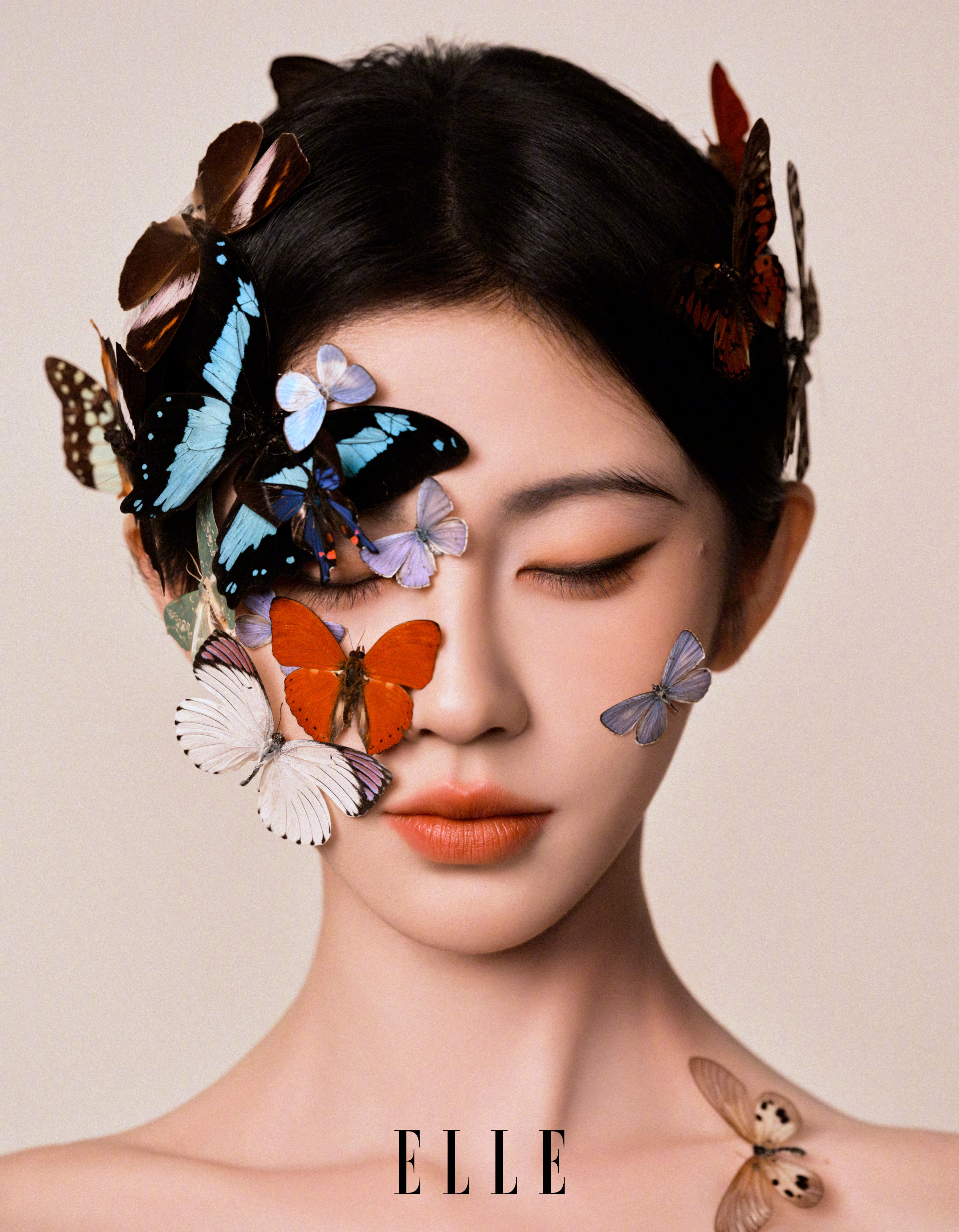 妈呀谁懂鞠婧祎杂志开售 ELLE四月刊鞠婧祎封面