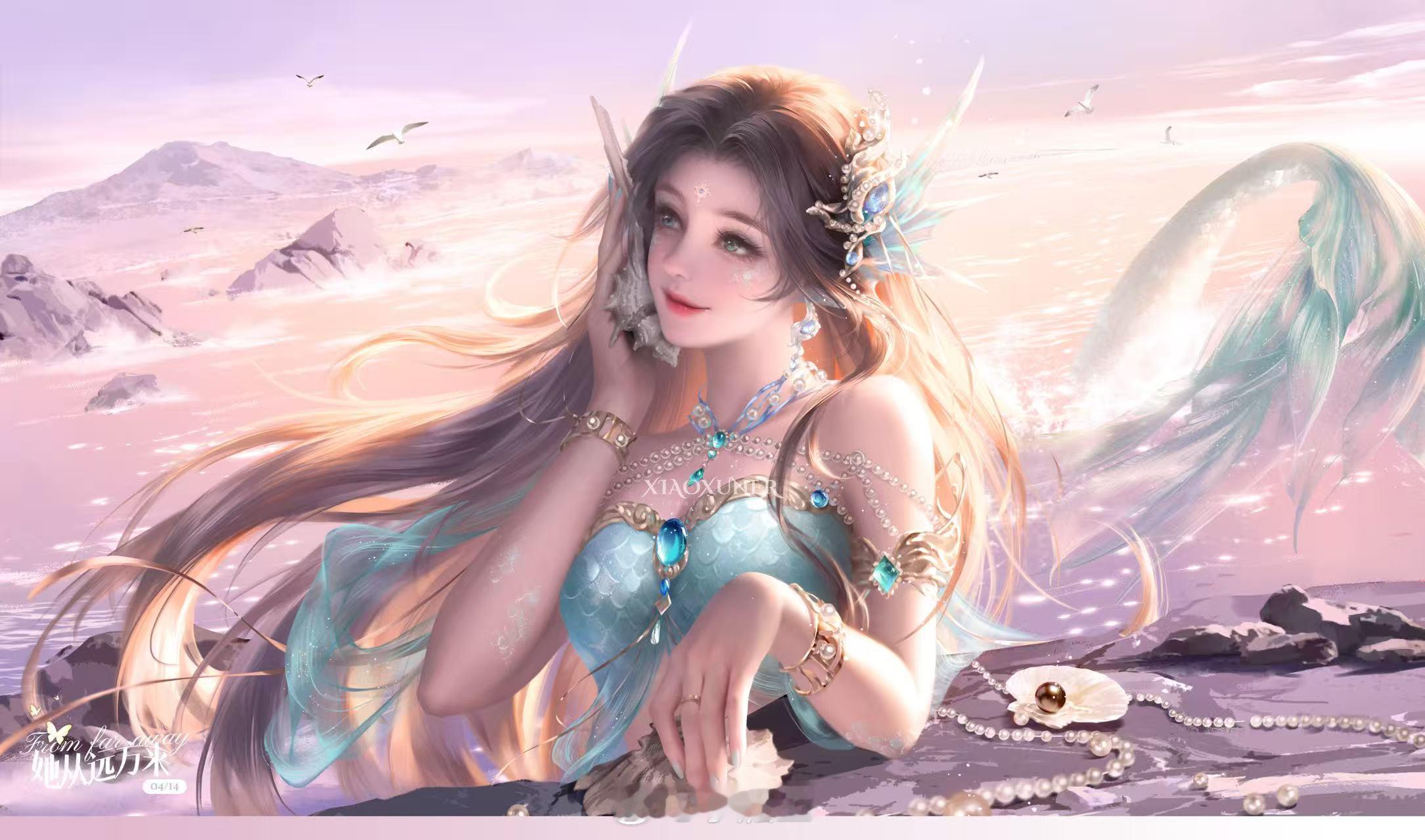 萧薰儿 一身清辉如月华，轻覆莲台，绽放出人间至柔风骨。万般情愫不必赘述，萧薰儿本