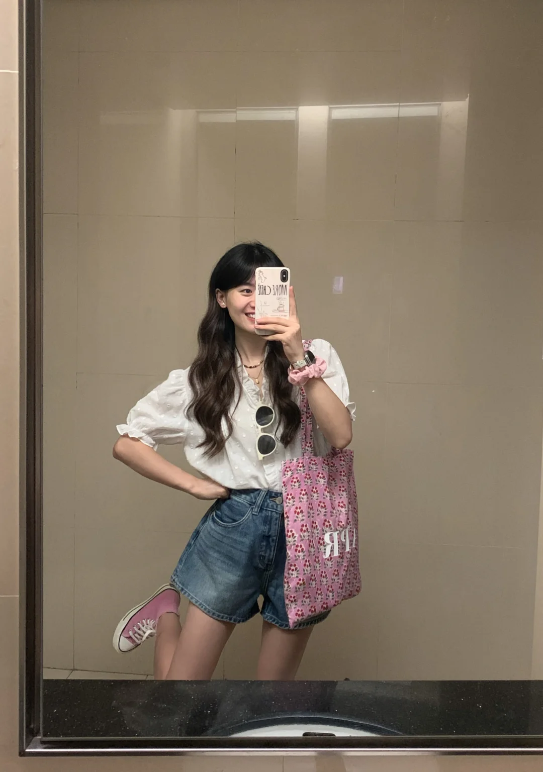 🌸粉色好心情！简单又少女心的一天！