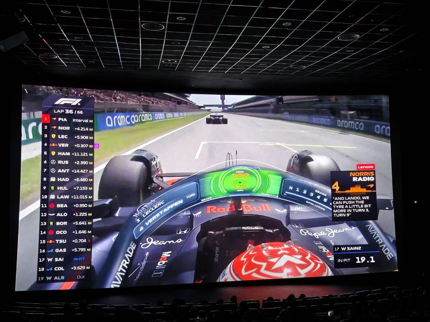 潘子太牛了！今天衣服穿对了！2025f1西班牙大奖赛 ​​​