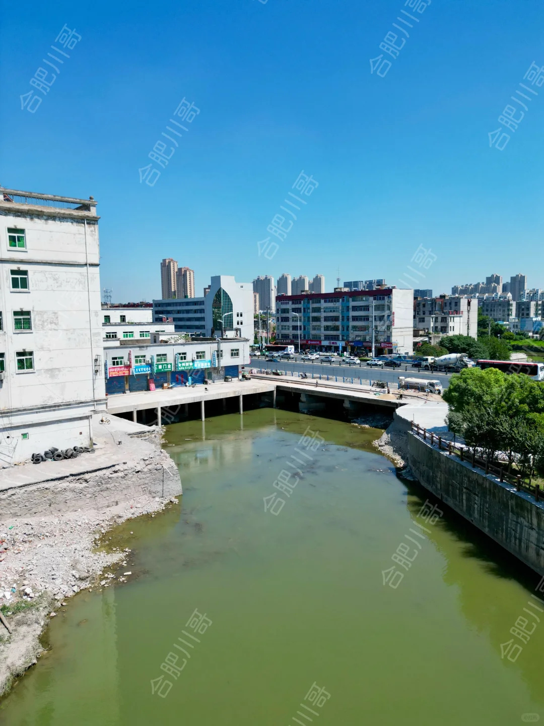 瑶海二十埠河五金城已拆除完毕，以后还堵吗