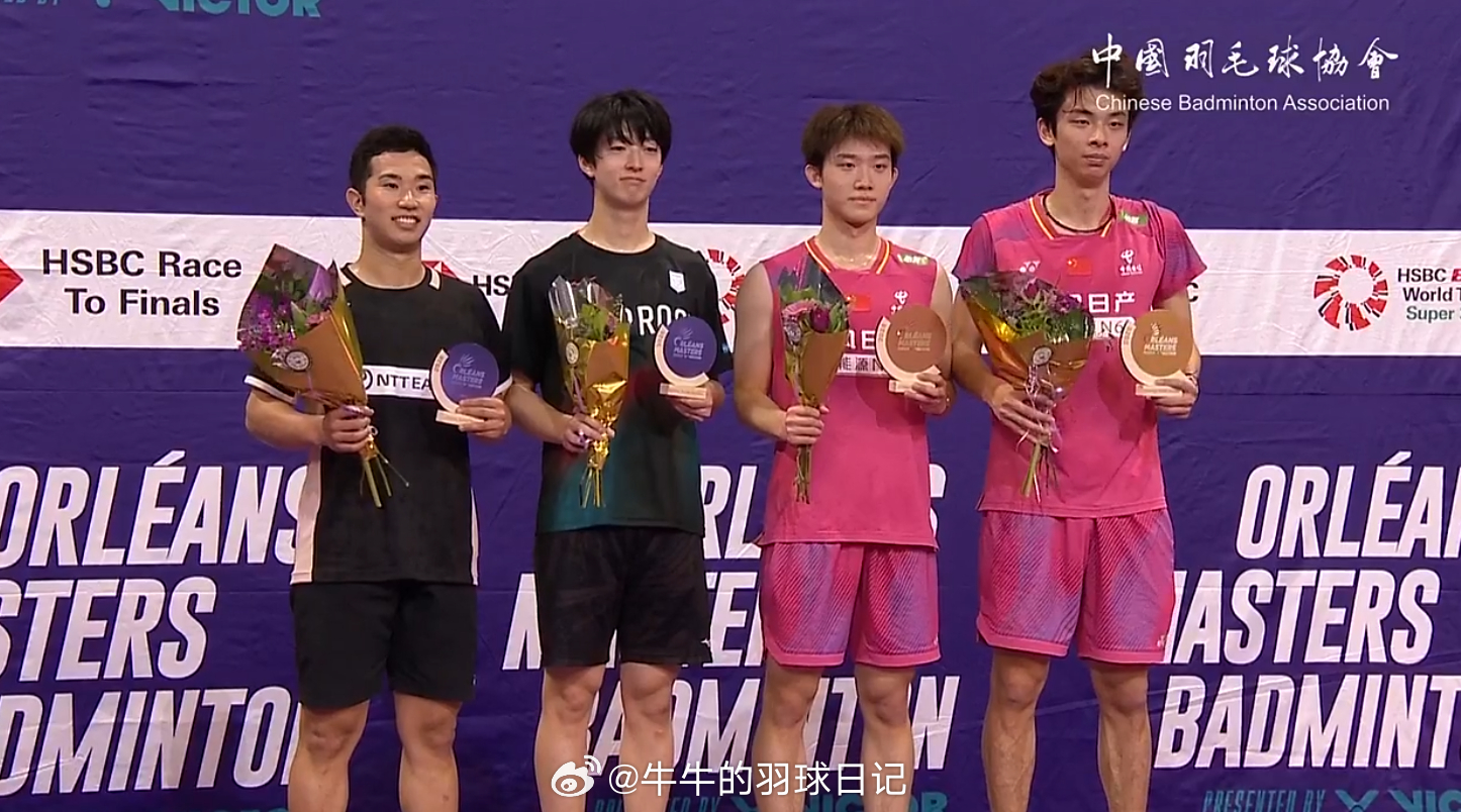 2026年奥尔良羽毛球大师赛 再次恭喜胡珂源/林祥毅！！ 胡林组合首夺300赛冠