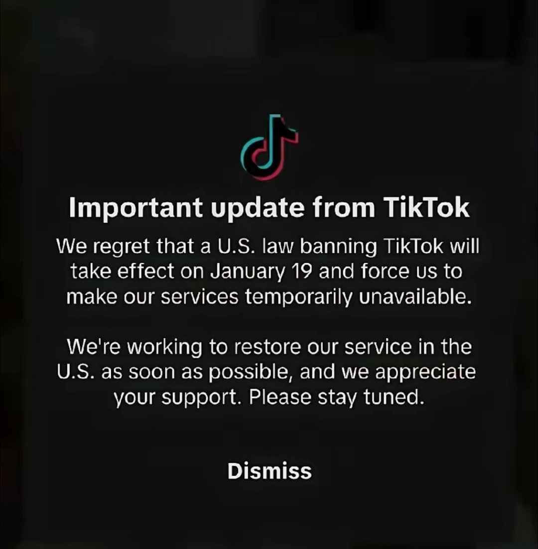 Tik Tok关闭了，小黑屋躺平第一天。张一鸣这一波操作很好很牛逼，[赞]宁为玉