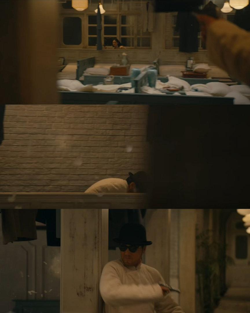 醒来第9集32分30秒电视剧醒来澡堂冲突戏份张力拉满，杜黄桥不再掩饰真实立场，强