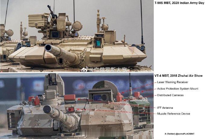 印度媒体比较了巴基斯坦装备的中国VT-4MBT坦克和印度陆军的T-90SBhis
