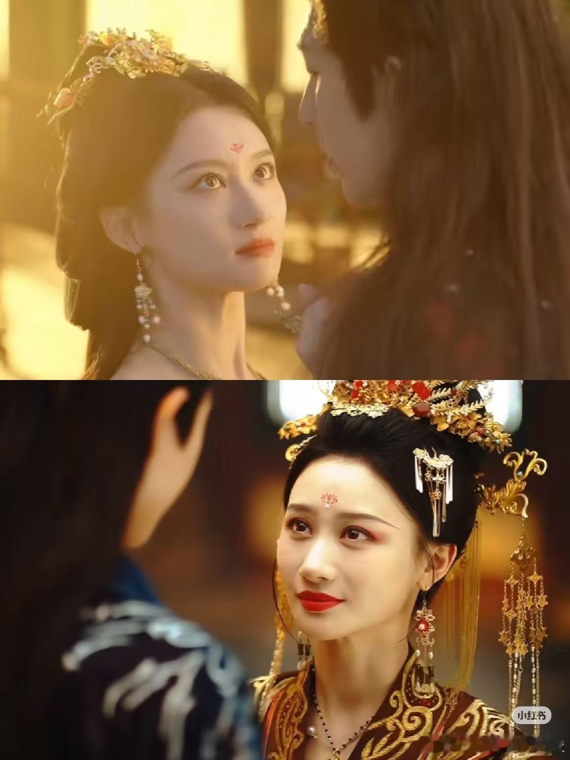 何聪睿戏扑甩锅女主何宣林无辜啊，她在短国算是演技好长得也很美的女主了。两人同框对