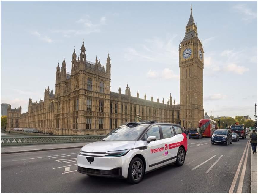 中国无人车开进伦敦了！百度萝卜快跑携手Uber和Lyft，在英国伦敦启动公开道路