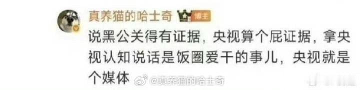 央视是媒体，报道播出内容是他的工作。是不是黑公关这是央视认证，需要法院等权利部门
