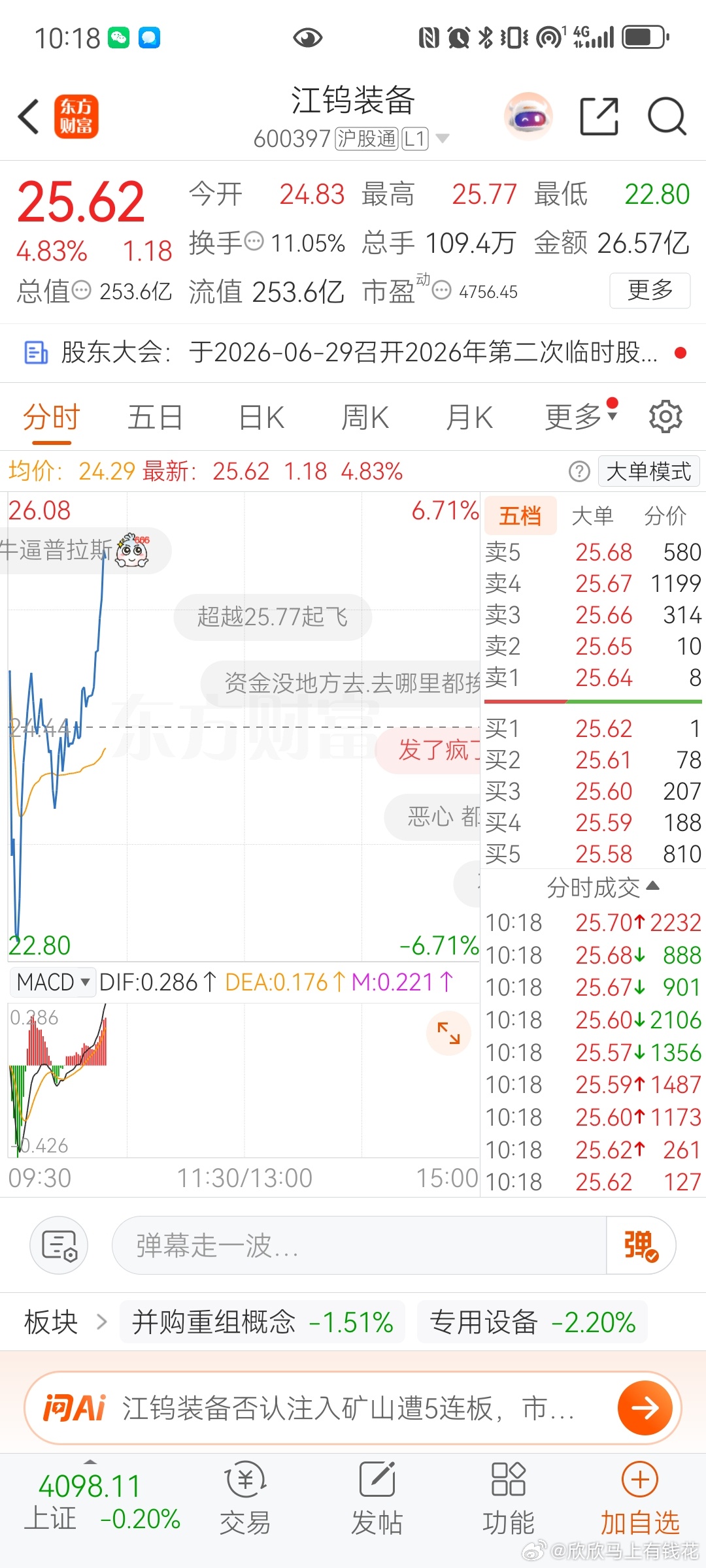 江钨装备没有赞，欣欣决定不给大家公布大长腿
