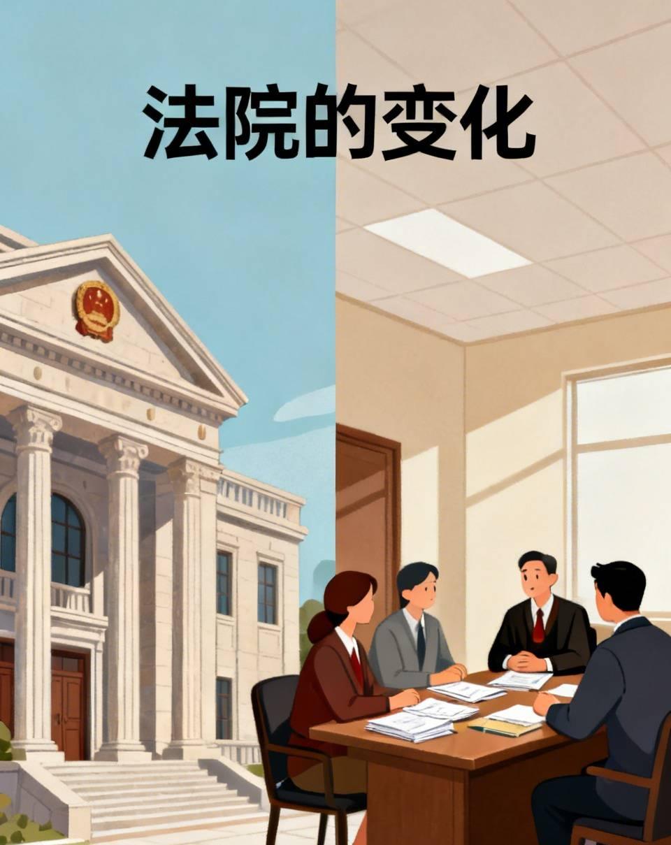 大约十年前，我去法院复印卷宗。凭借律师证在大门保安处登记后，便能径直前往审判大楼