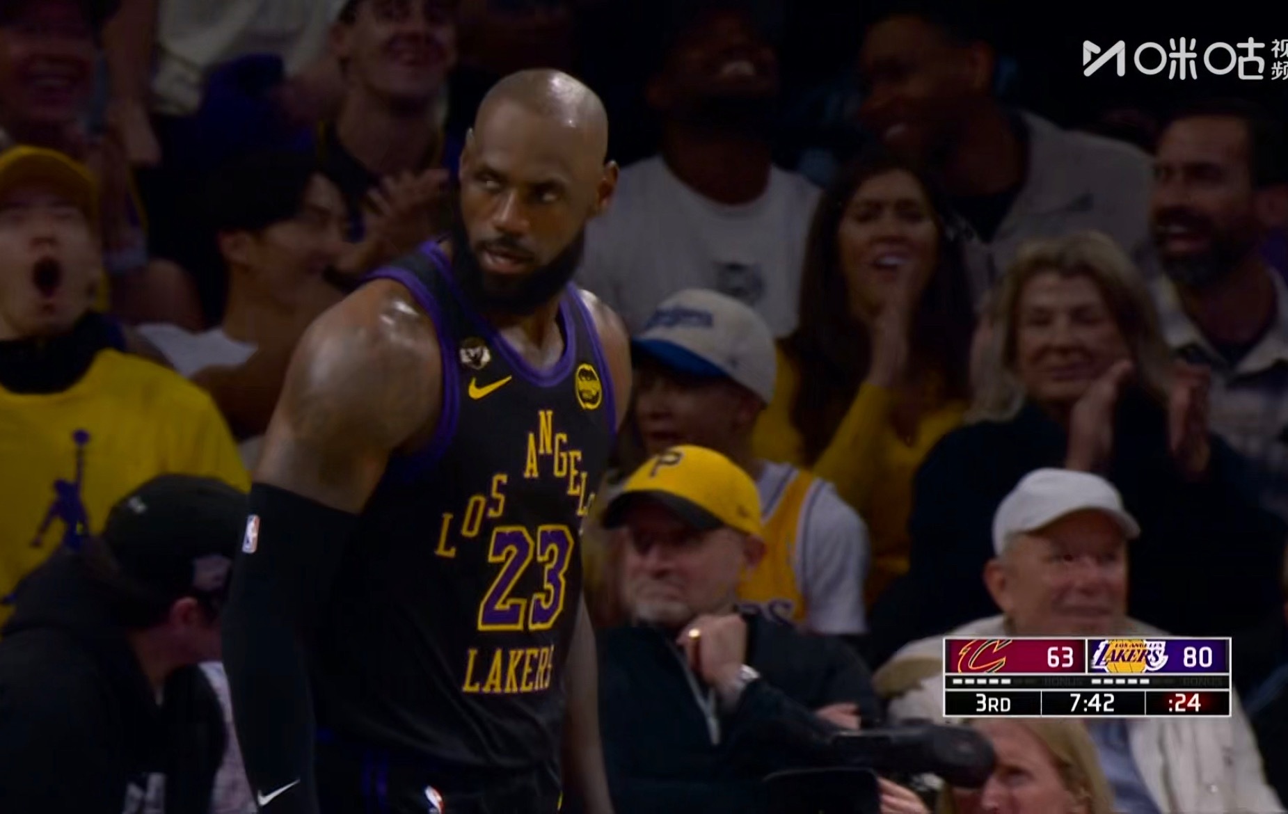 18詹的眼神！！！🔥🔥🔥牛逼！ 