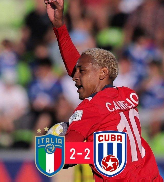 创造历史！历史！和阿根廷同组的古巴U20队在半场落后两球的情况下，充分利用了多一