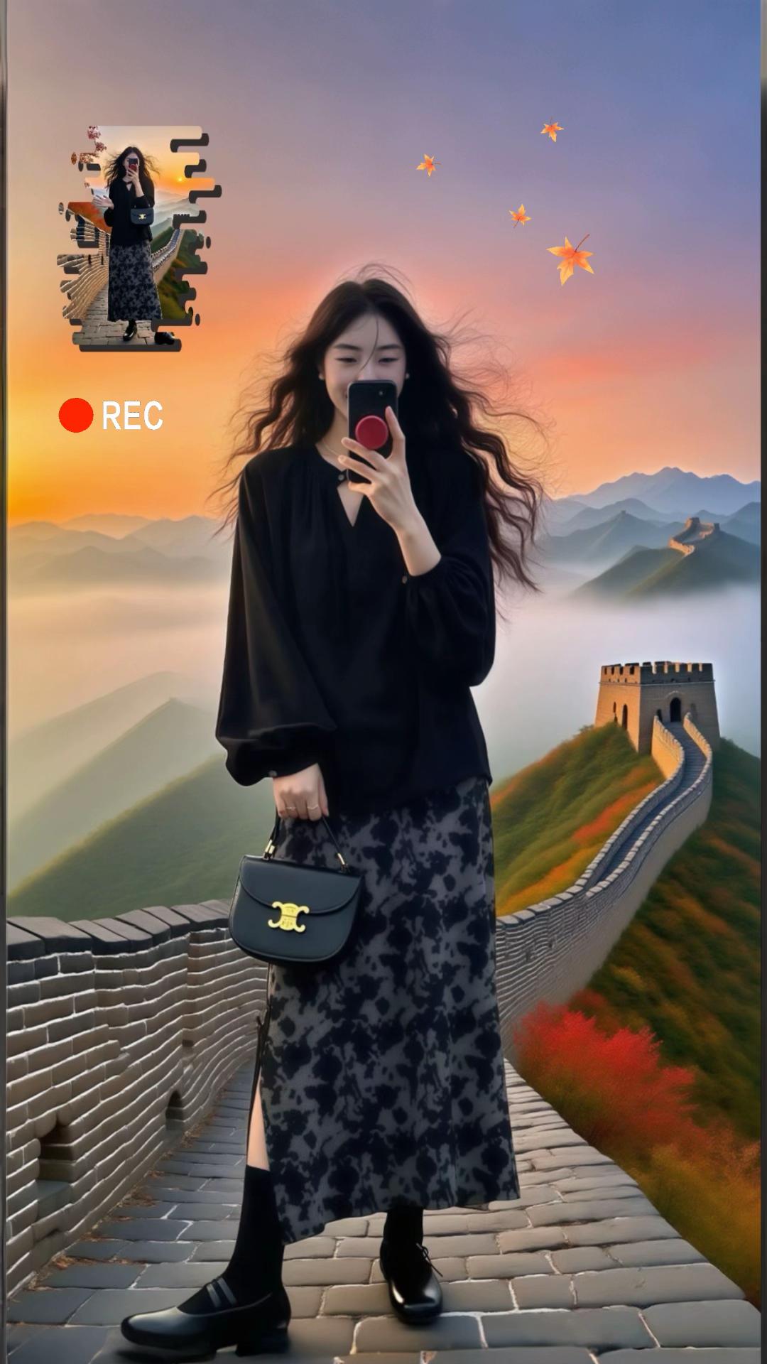 AI扩图 高级感穿搭 慵懒风穿搭 优雅气质 摆脱路人感的秋冬穿搭思路