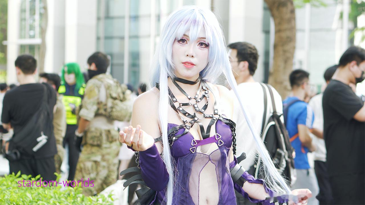 cosplay无期迷途广州漫展 2025广州CICF漫展 无期迷途 哈梅尔 co