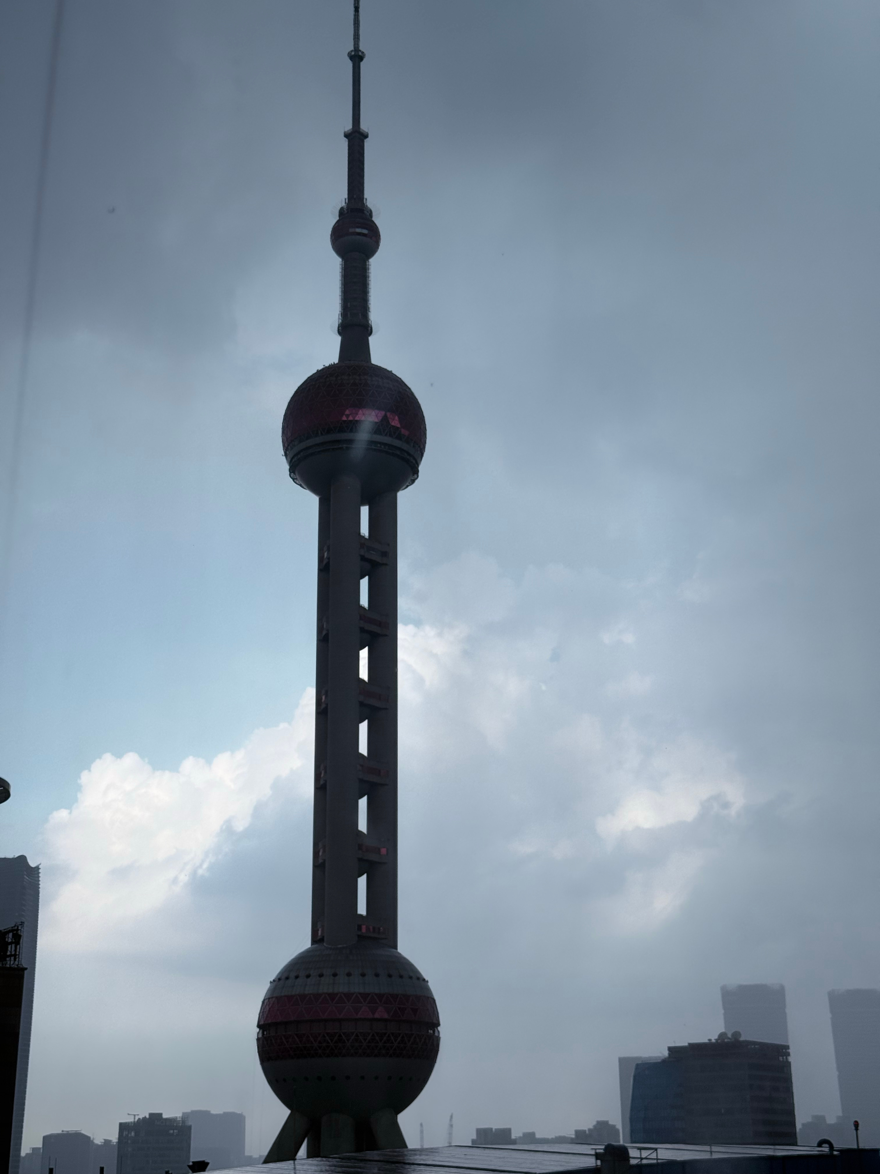 已抵达魔都静候晚上沃尔沃全新xc70重磅上市 窗外就是东方明珠风景很顶，今天上海