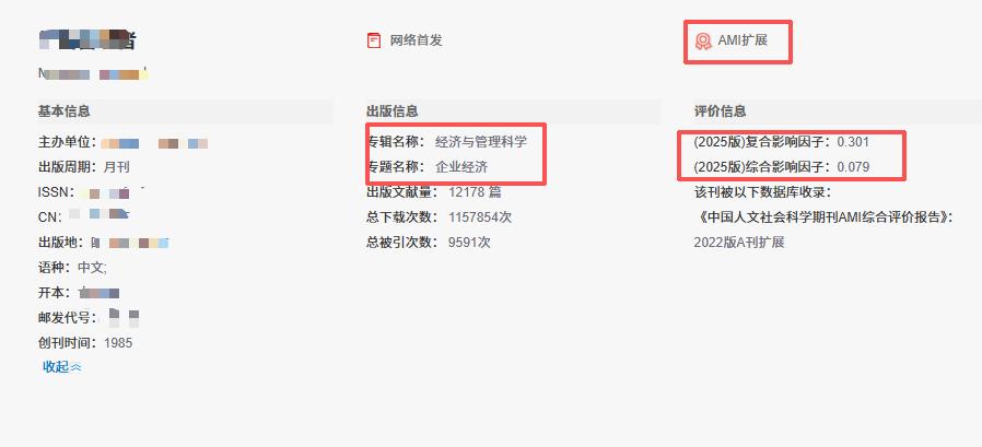 普刊不是全都水！AMI扩展刊也有靠谱选择。


很多老师一听见普刊就直接一刀切，