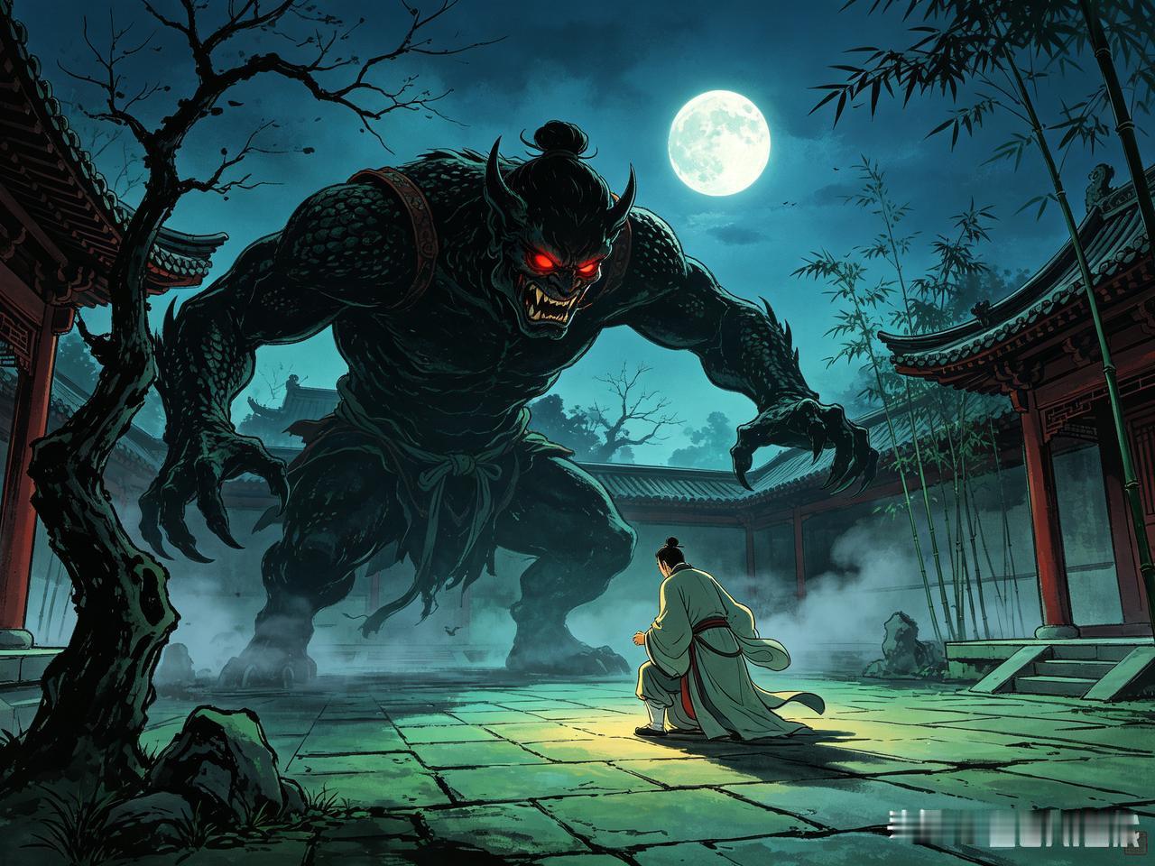 唐贞元年间，王锷任岭南节度使。他严苛驭下，手段狠辣，结了不少仇家。一夜他处理公务