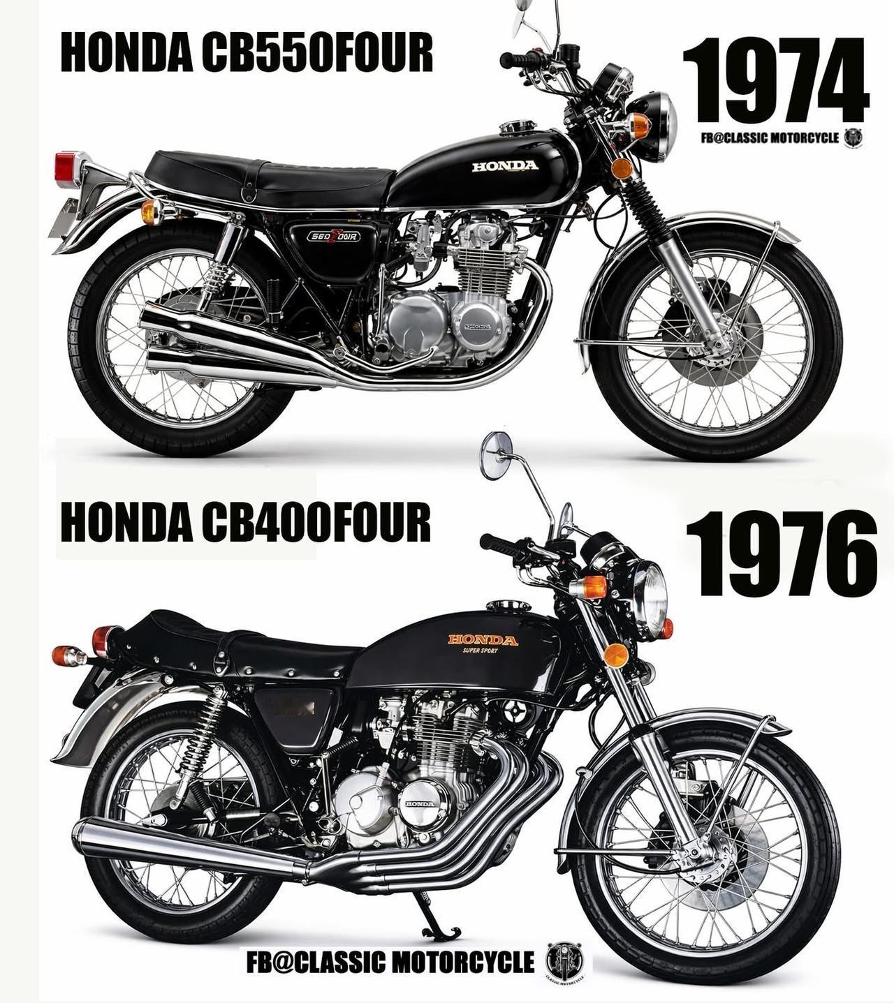 1974 Honda 本田CB550Four
1976 Honda 本田CB40