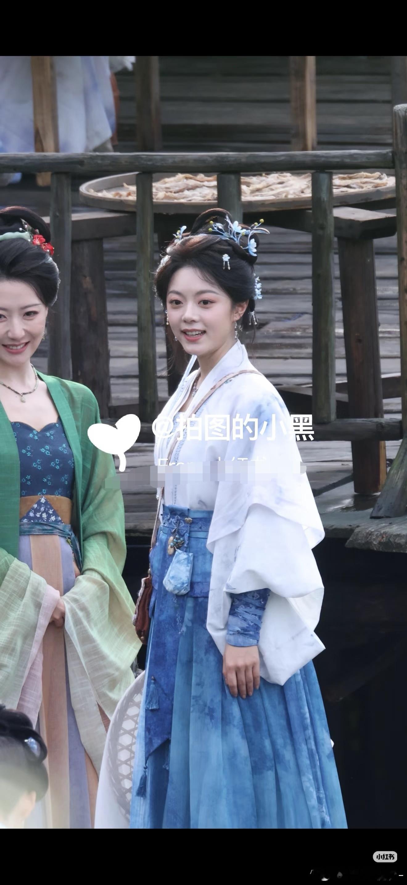 赵今麦《一念江南》人生妆造来了 