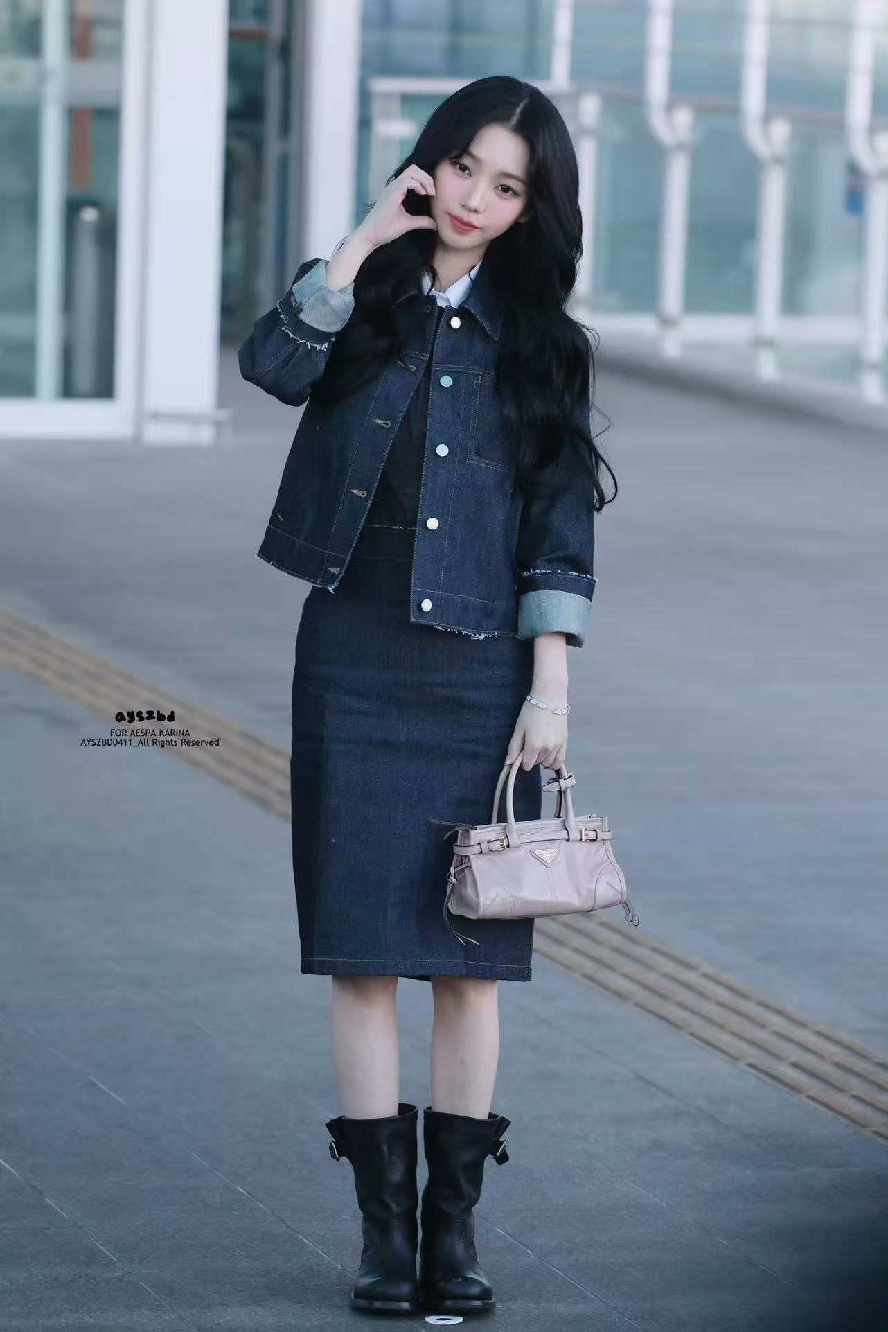 杨幂柳智敏撞衫了杨幂柳智敏同款杨幂柳智敏撞衫了，都好看，