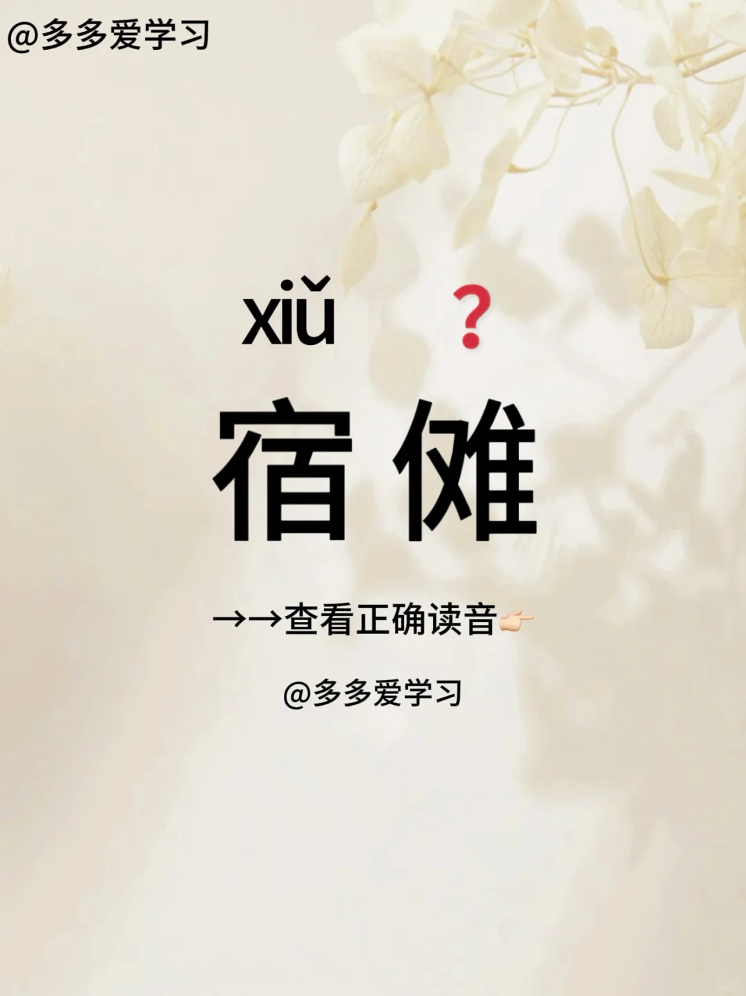 宿傩——你读对正确读音了吗 🍇宿傩还有不会读的吗？