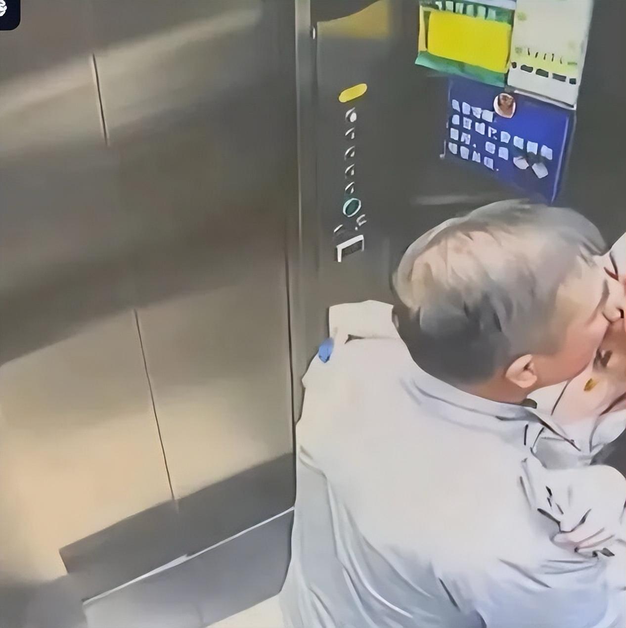 短短几秒的亲密举动，竟成了A股名副其实的天价瞬间。

电梯里轻轻一吻，直接让企业