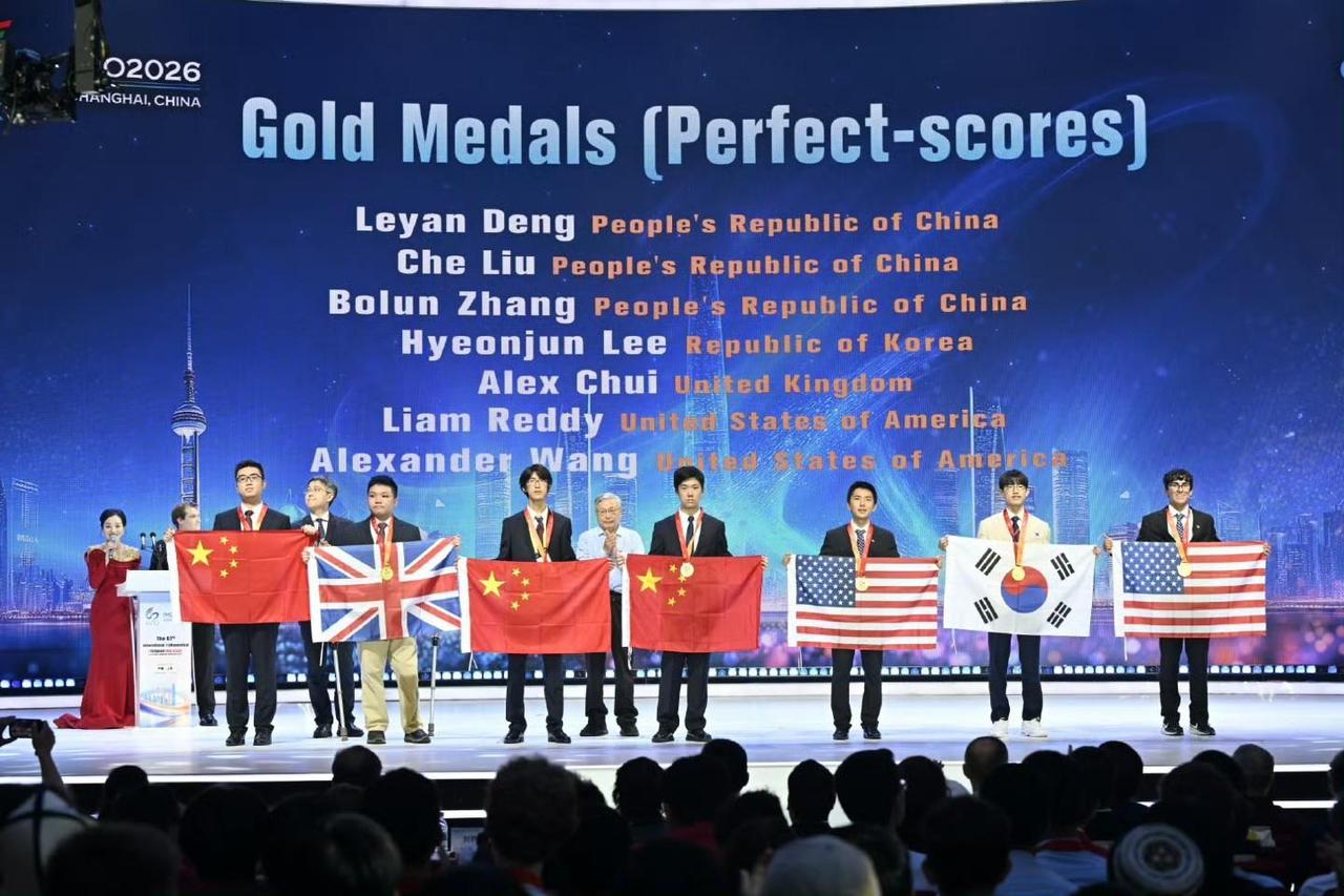 有人一直在问：
国外的青少年高端人才在哪里？
答：
看图，看见没？
绝大部分是华