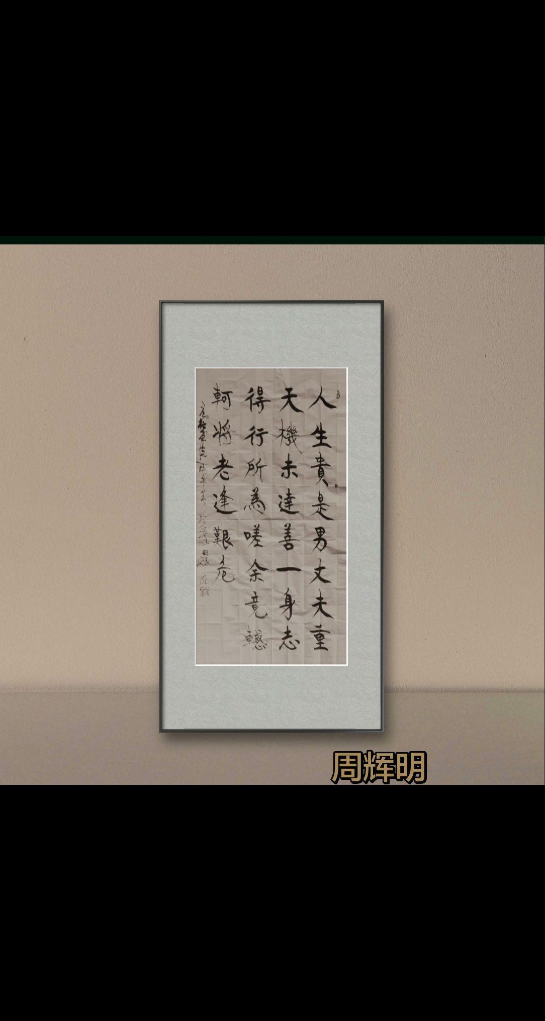 书法抒发的是感情，对中国文字的热爱。我的书法作品欣赏 创作者中心创作灵感 书法与