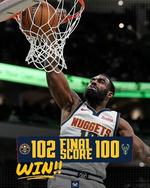 掘金队这阵容一个月居然赢了9场。如果有健康的约基奇，不敢想象。 