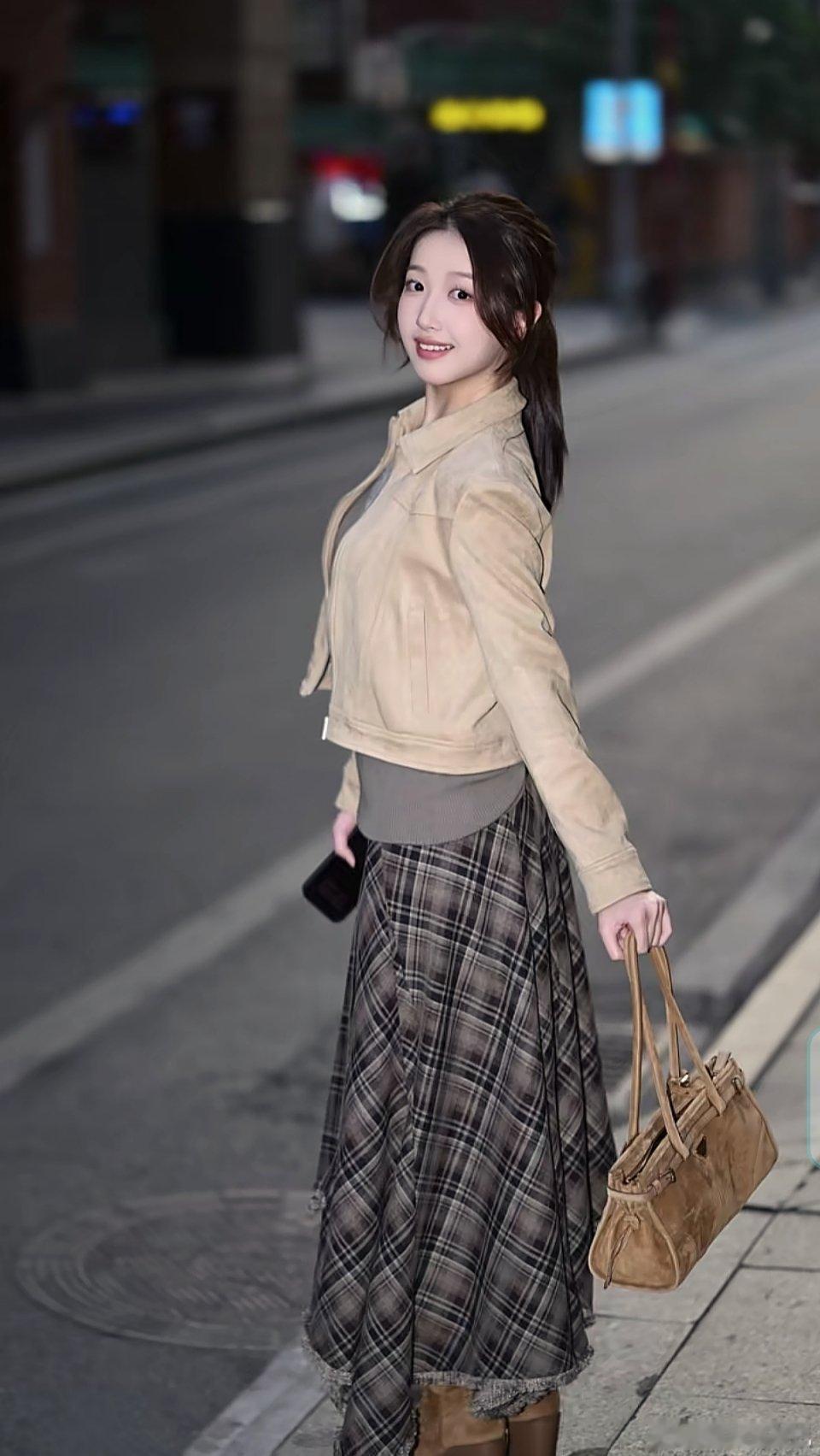 清纯女孩气质穿搭