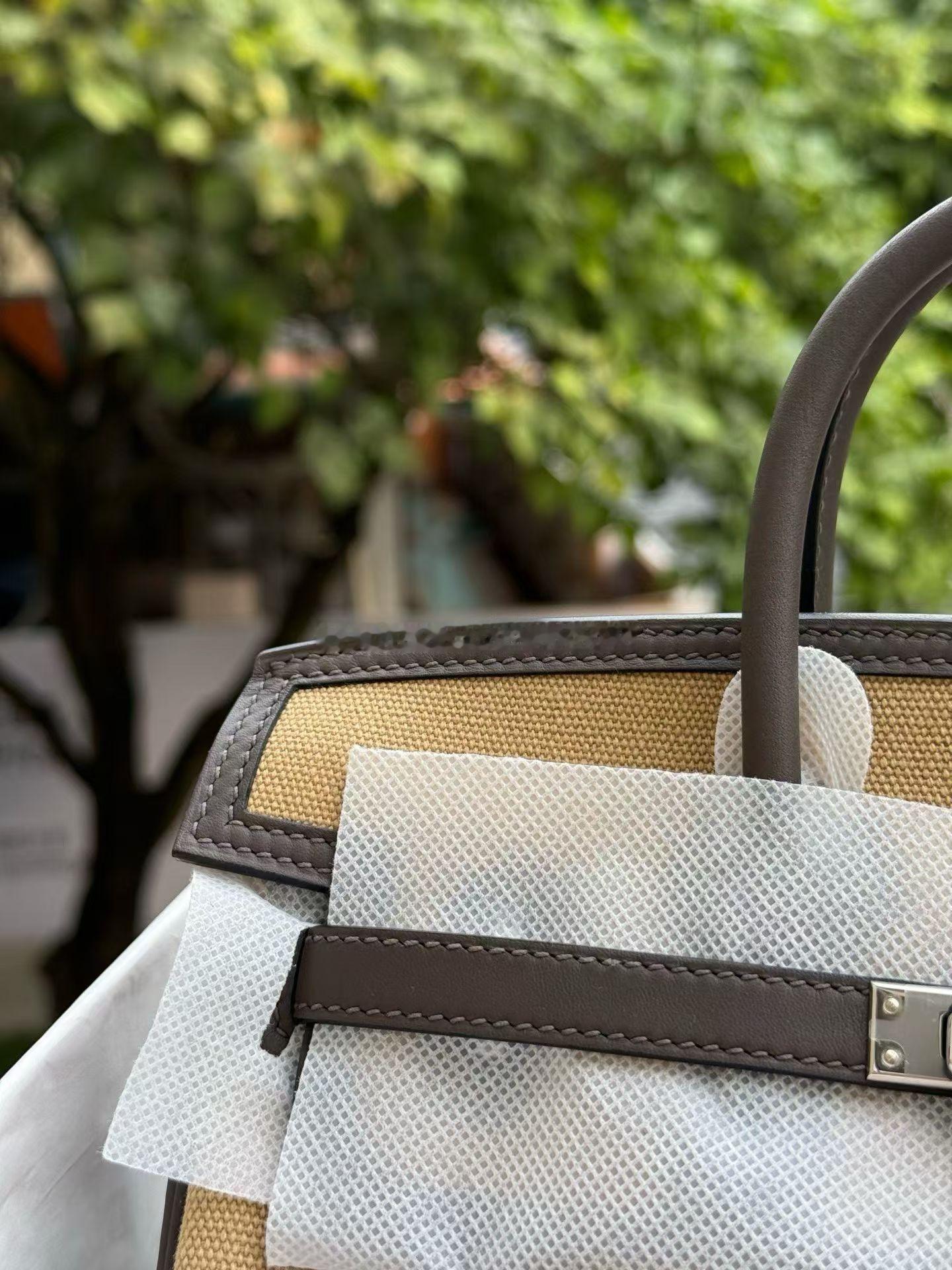 Birkin 25cm Cargo慕斯灰银扣 ​​​