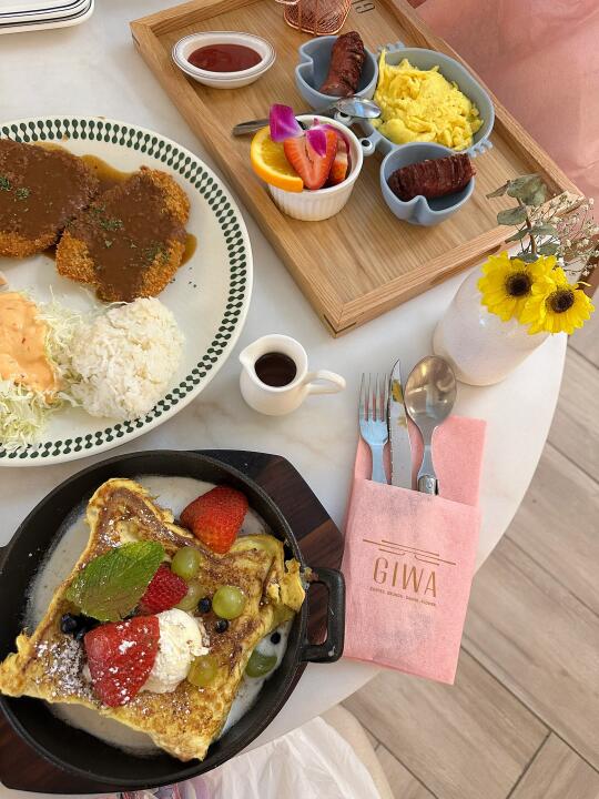 湾区新店｜粉系韩国brunch是挺漂亮的！