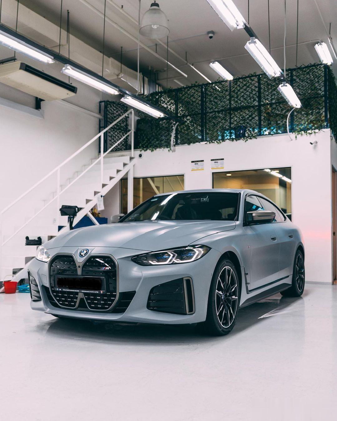 The all new BMW i4 m50 💨 ​​​