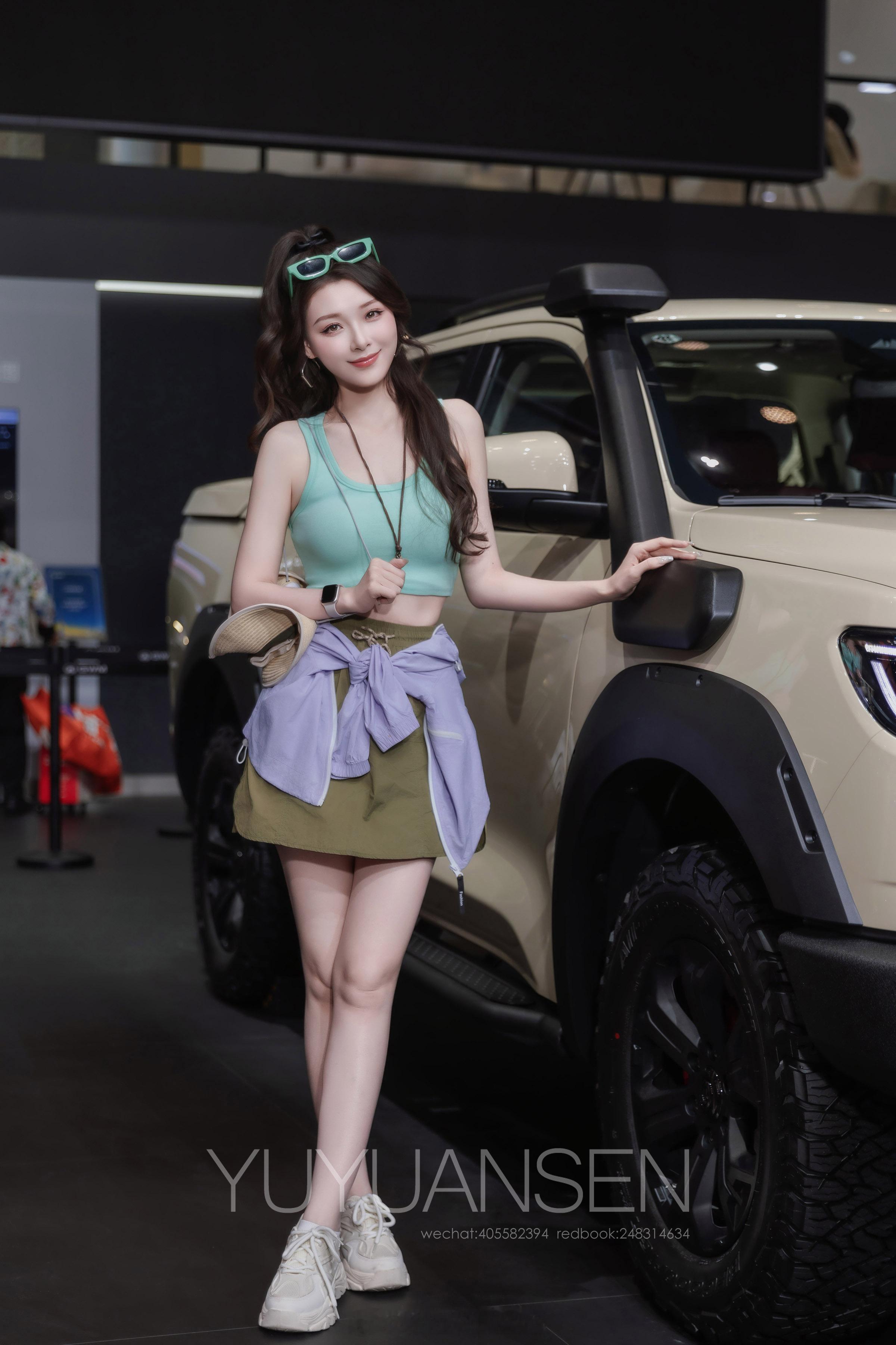 广州约拍宅男女神 2025广州车展模特： 美女如云车模抄送  人像写真