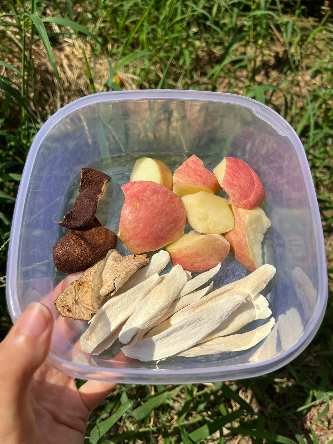 入秋👶🏻每周3次山药苹果陈皮煮水，太👍了