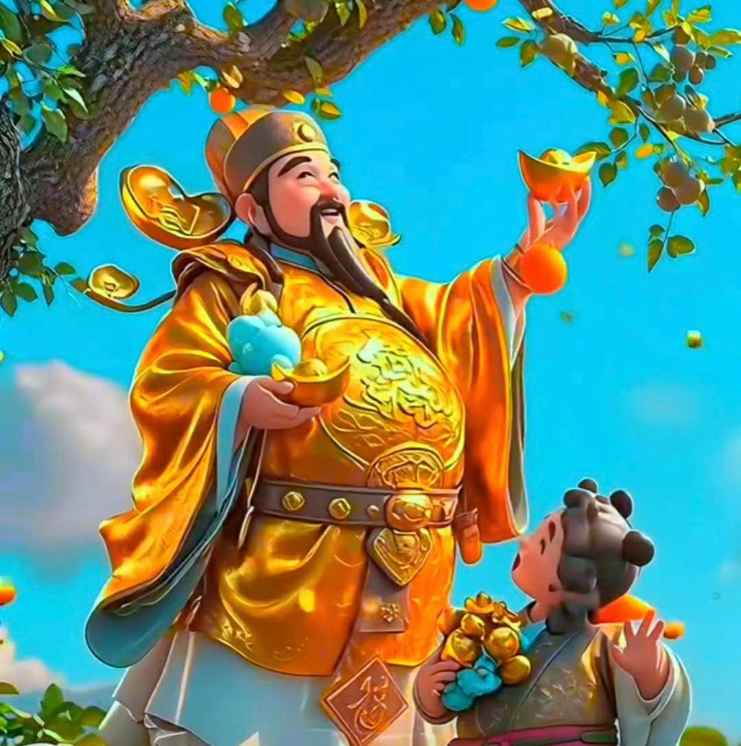 财神爷找你，接财运咯​​​